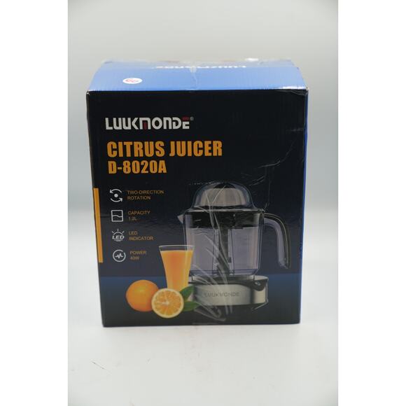 Luukmonde Electric Citrus Juicer 1.2L – Powerful Orange Lemon Squeezer with LED - Picture 7 of 7